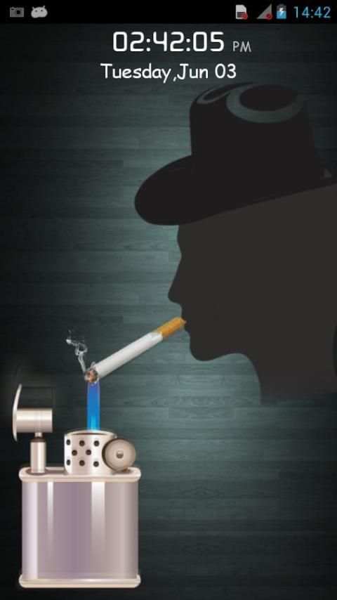 Smoke ScreenLock 1 تصوير الشاشة