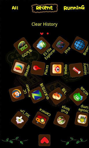 single Theme GO Launcher EX 5 تصوير الشاشة