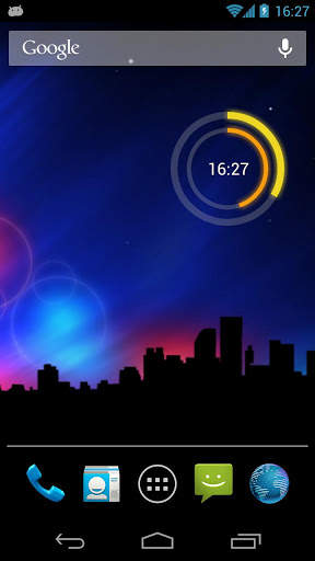 Circle Clock Widget screenshot 2