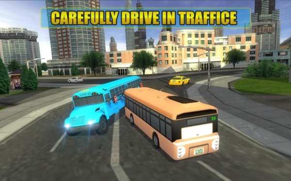 School Bus Drive Sim 5 تصوير الشاشة