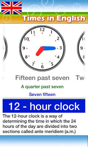 Learn english: Time скриншот 3