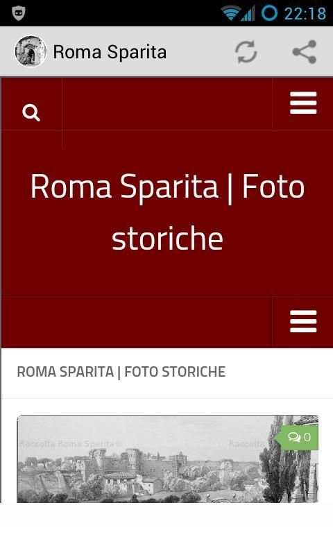 Roma Sparita Mobile screenshot 6
