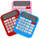 Multicolor Calculator Widget icon