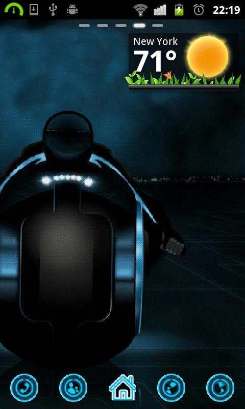Tron [Go Launcher Theme] screenshot 3