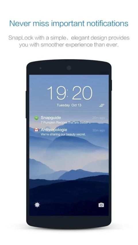SnapLock Smart Lock Screen स्क्रीनशॉट 1