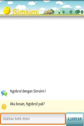 Simsimi Indonesia screenshot 1