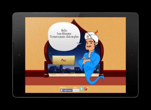 Akinator The Web Genie 5 تصوير الشاشة
