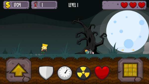 Run And Gun: Zombie Apocalypse screenshot 2