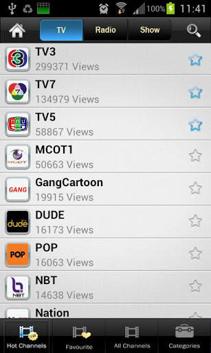 Thai TV &amp; Radio Free screenshot 4