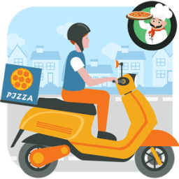 Moto Pizza Delivery Boy icon