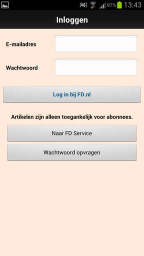 FD Mobiel screenshot 2