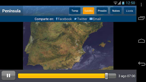 Tiempo y Temperatura скриншот 4