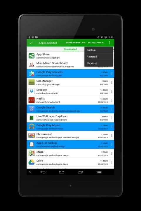 App Share / Save स्क्रीनशॉट 1