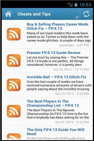 Fifa 13 Cheats and Scoop screenshot 2