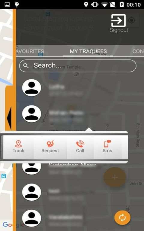 Traquee screenshot 1