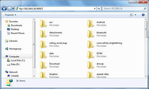 My FTP Server screenshot 4