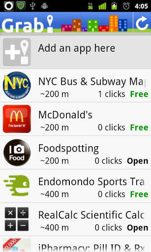 Grab! Find useful apps screenshot 1