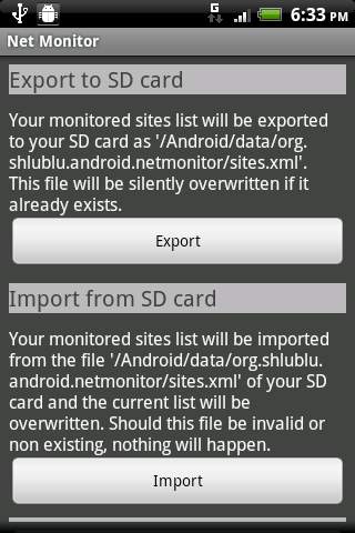 Net Monitor Free screenshot 3