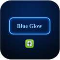 Go Locker Blue Glow Theme on 9Apps