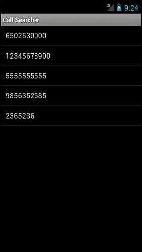 Call Searcher скриншот 1