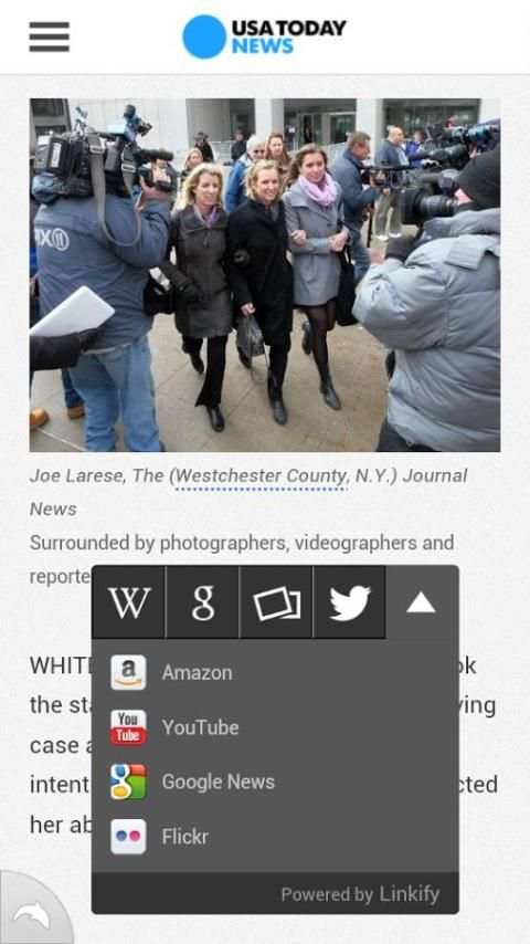 Linkify for Dolphin Browser screenshot 2