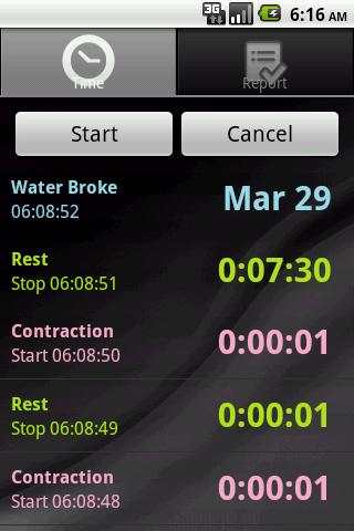 Contraction Calculator screenshot 1