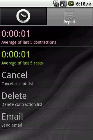 Contraction Calculator screenshot 2
