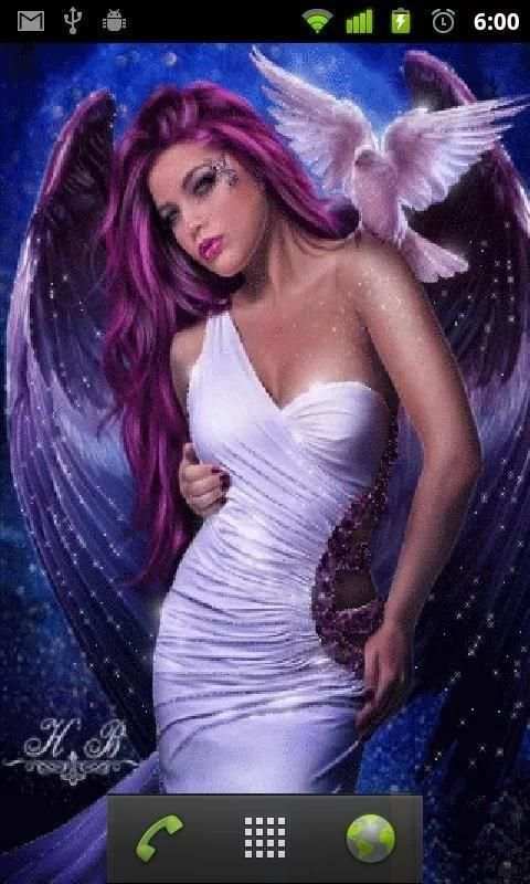 Angel Princess Live Wallpaper screenshot 1