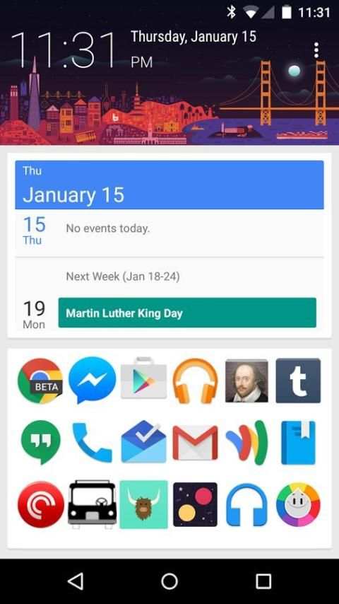SF Launcher Classic screenshot 1