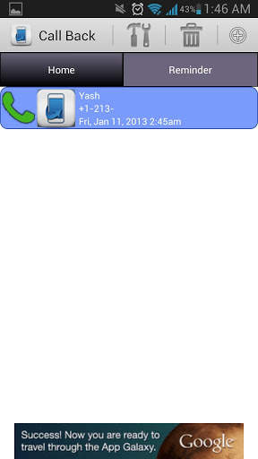 Call Back screenshot 3