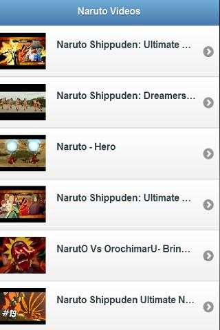 Naruto Videos screenshot 1