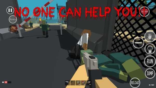 Zombie Pixel Block Perang screenshot 5