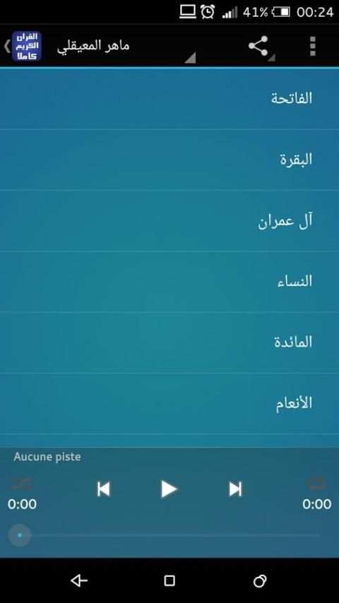 القران الكريم كاملا بدون نت screenshot 1