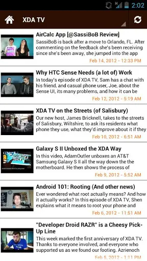Xda-Developers TV screenshot 1