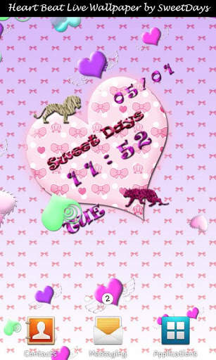 Heart Beat Live Wallpaper L 5 تصوير الشاشة