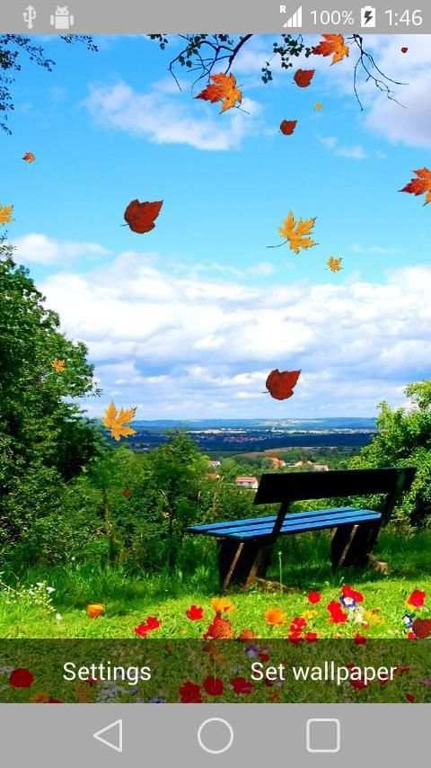 Nature Wallpaper Live स्क्रीनशॉट 11