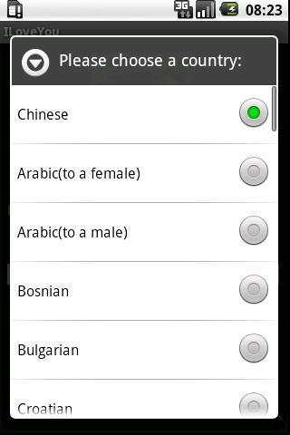 I Love You in 24 countries screenshot 2