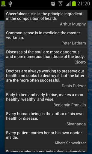 Health Quotes screenshot 4