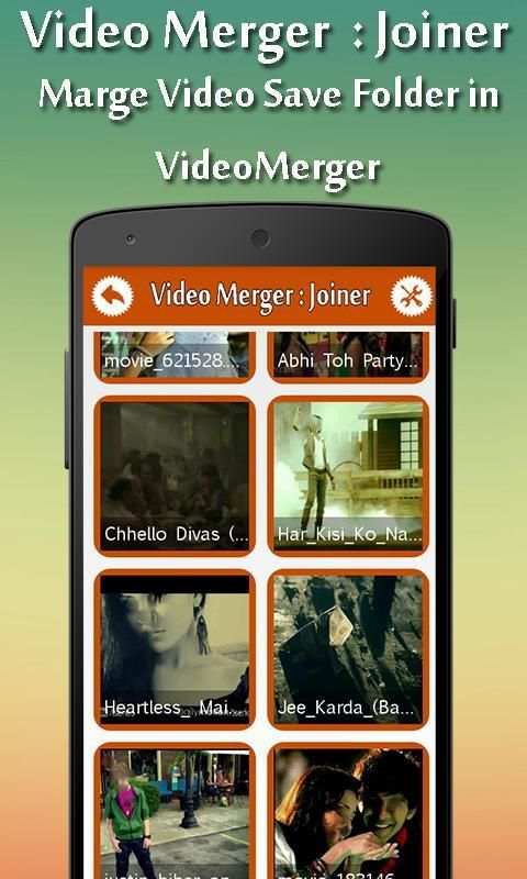 Video Merger : Video joiner स्क्रीनशॉट 5