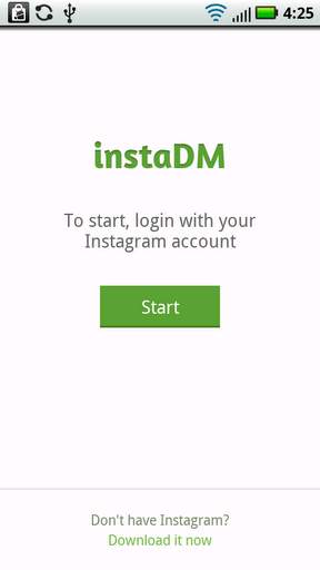 instaDM screenshot 1