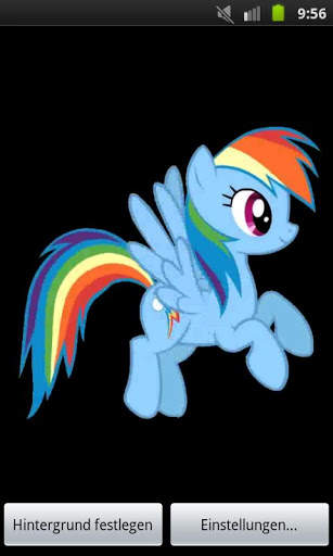 Rainbow Dash Live Wallpaper скриншот 5