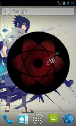 Sharingan Live Wallpaper скриншот 2