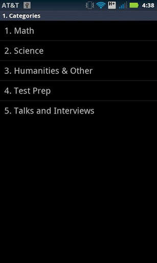 Khan Academy Player screenshot 1