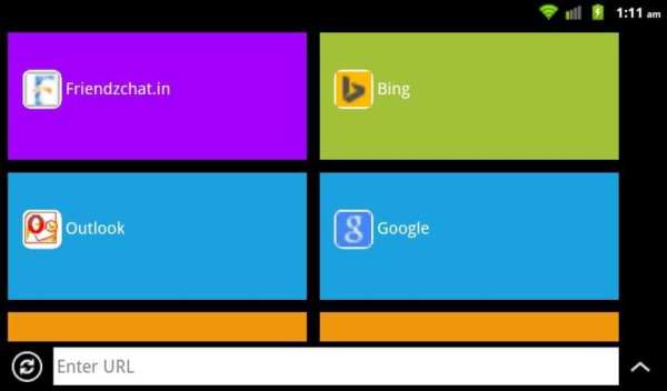 4G LTE Browser screenshot 1