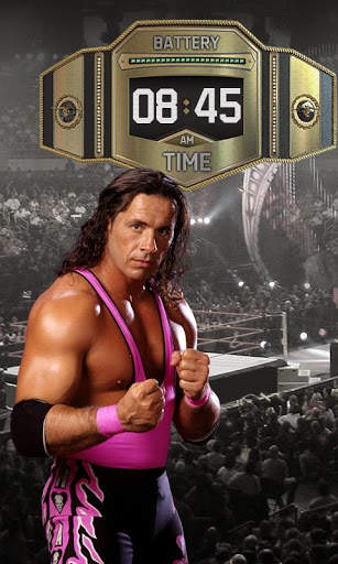 Bret Hart WWE Live Wallpaper screenshot 1