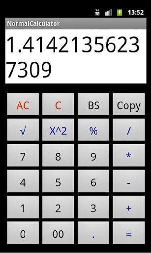 Normal Calculator screenshot 2