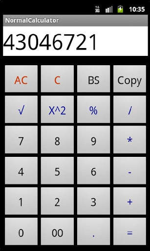 Normal Calculator screenshot 3
