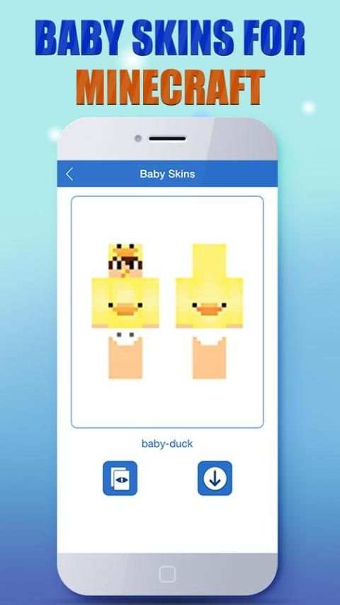 Baby Skins Free for Minecraft screenshot 1