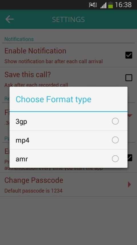 Phone Call Recorder Automatic screenshot 2