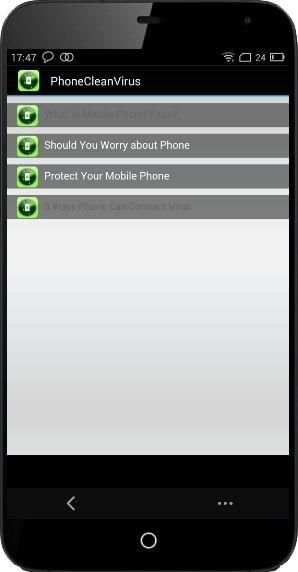 Phone Clean Virus screenshot 2